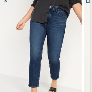NWT Old Navy O.G. Straight High Rise Ankle Jeans
